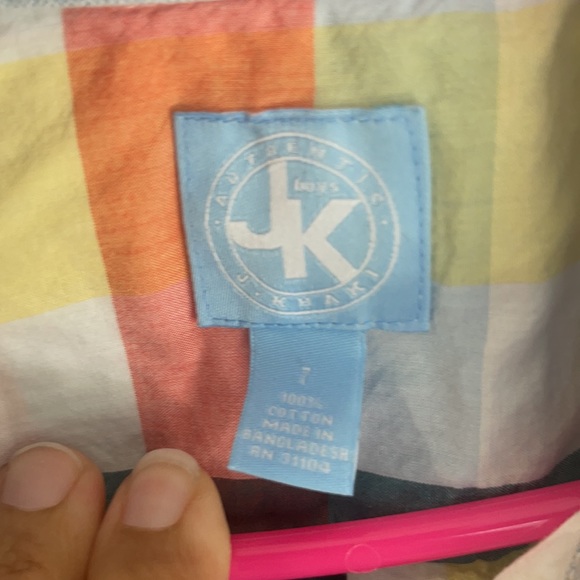 Boys JK Button Up LS Shirt - Picture 2 of 5